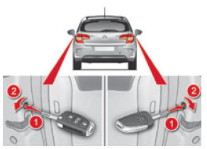 Citroen C4: Bezpieczeństwo Dzieci - Blokada Ręczna - Bezpieczeństwo Dzieci