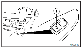 Przełącznik szyby elektrycznej po stronie pasażera